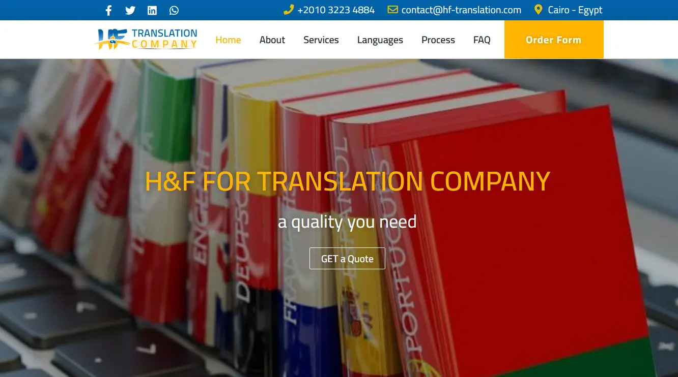 شركة الترجمة H&F